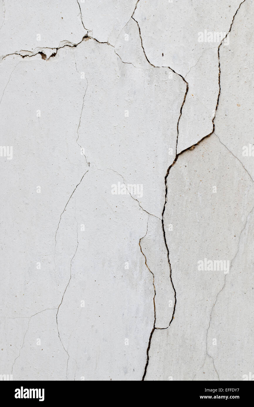 Risse im Putz feine Risse zusammengesetzte Riss grunge Hintergrund Stockfotografie Alamy