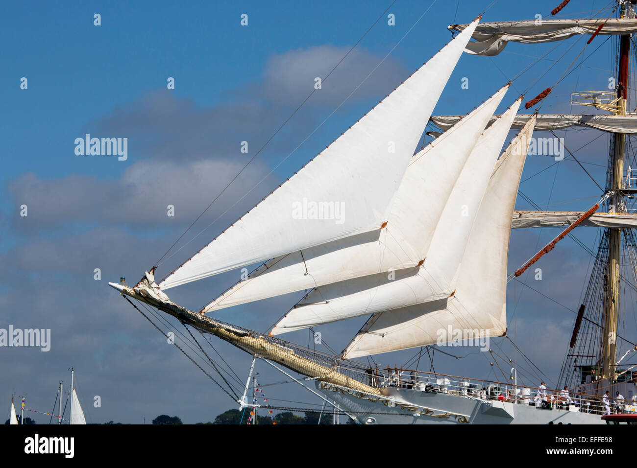 Tall Ships Regatta; Falmouth 2014 Cornwall; UK Stockfoto