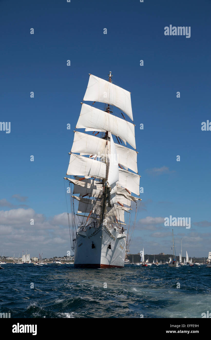 Tall Ships Regatta; Falmouth 2014 Cornwall; UK Stockfoto