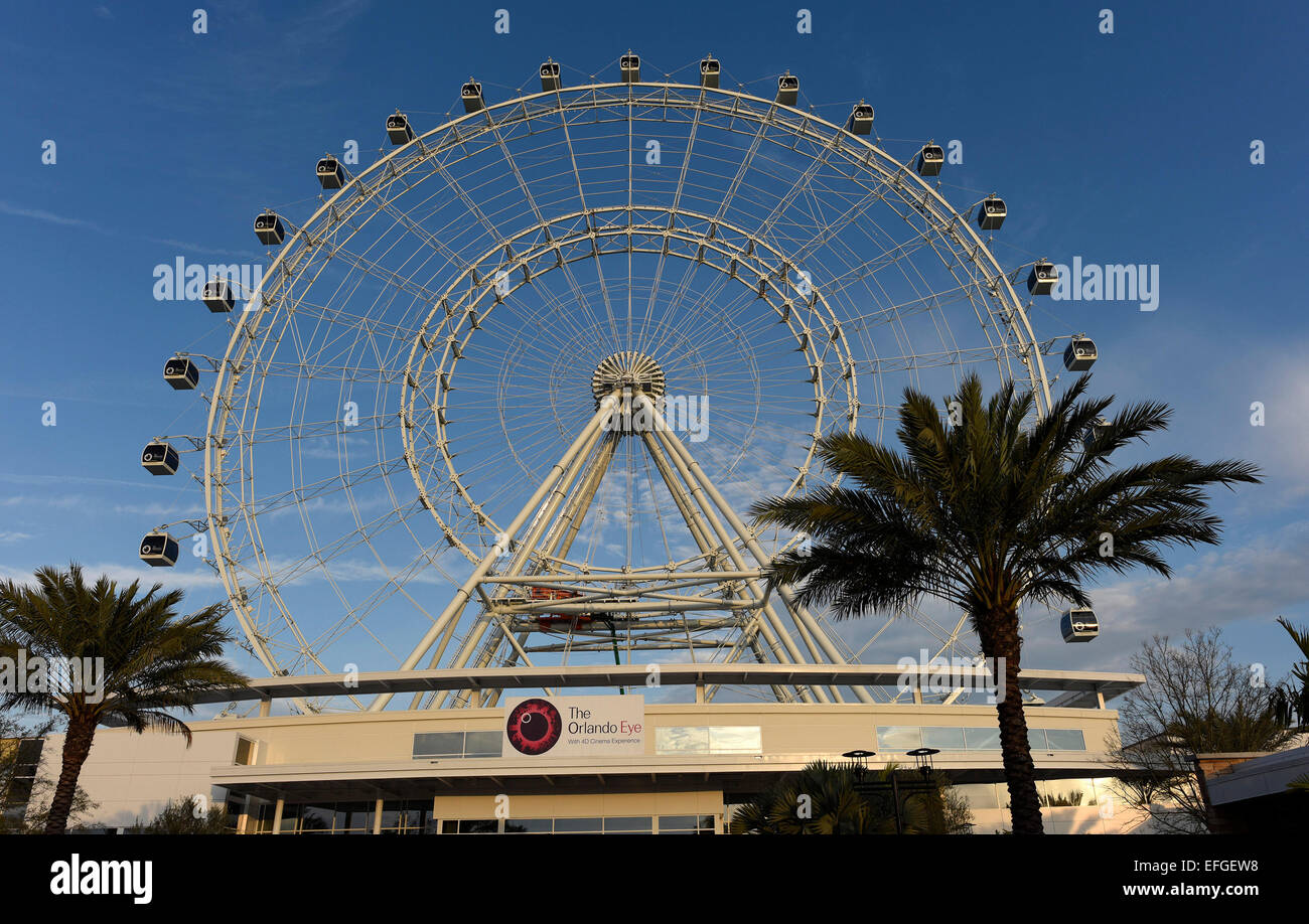 Das Orlando Auge von Merlin Entertainments in Orlando, Florida Eröffnung Frühjahr 2015. Stockfoto