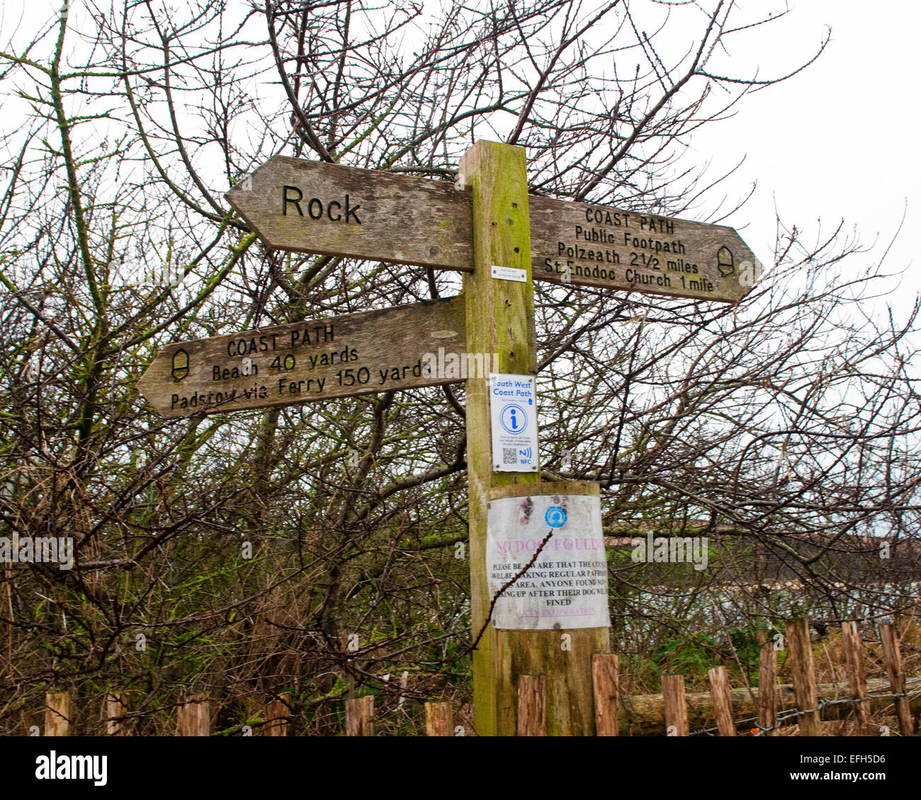 Exklusive Dorf Rock North Cornwall. Stockfoto