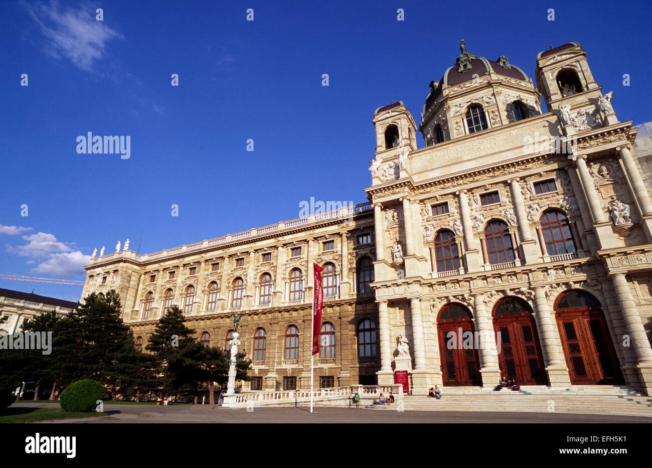 Kunsthistorisches Museum Wien, Kunsthistorisches Museum Wien, Österreich Stockfoto