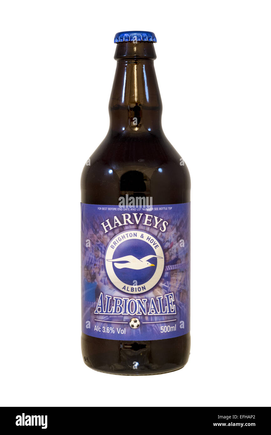 Harveys Albion Ale in Flaschen abgefüllte Bier - aktuelle @ 2015. Stockfoto