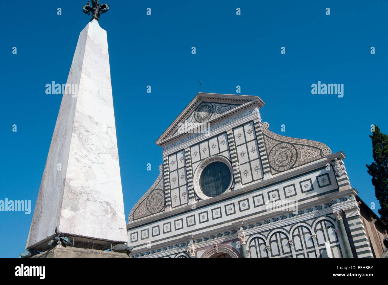 Italien, Toskana, Florenz, Santa Maria Novella Kirche Stockfoto