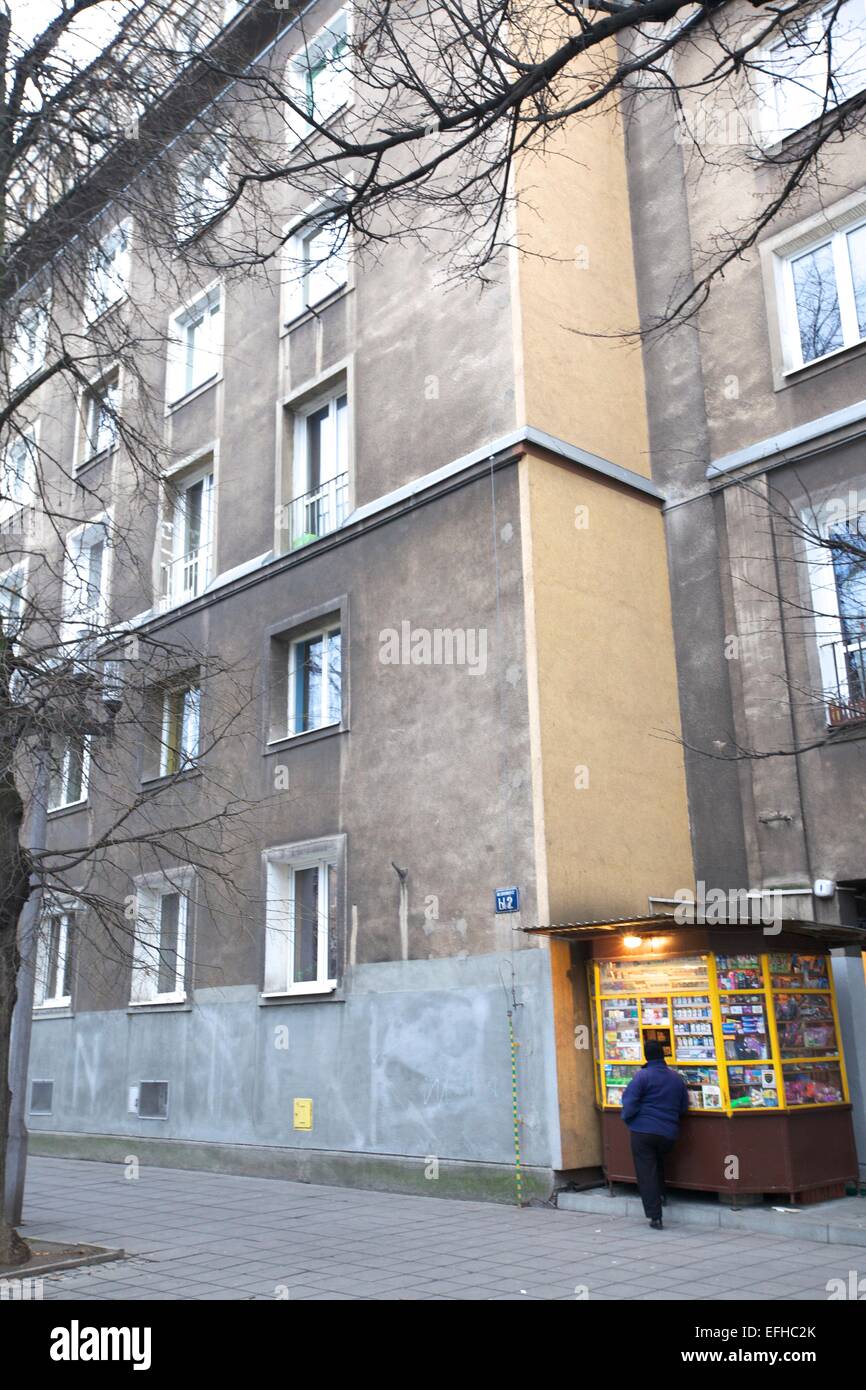 Kommunistischen Ära Architektur, Nowa Huta, Krakau, Polen, Europa Stockfoto