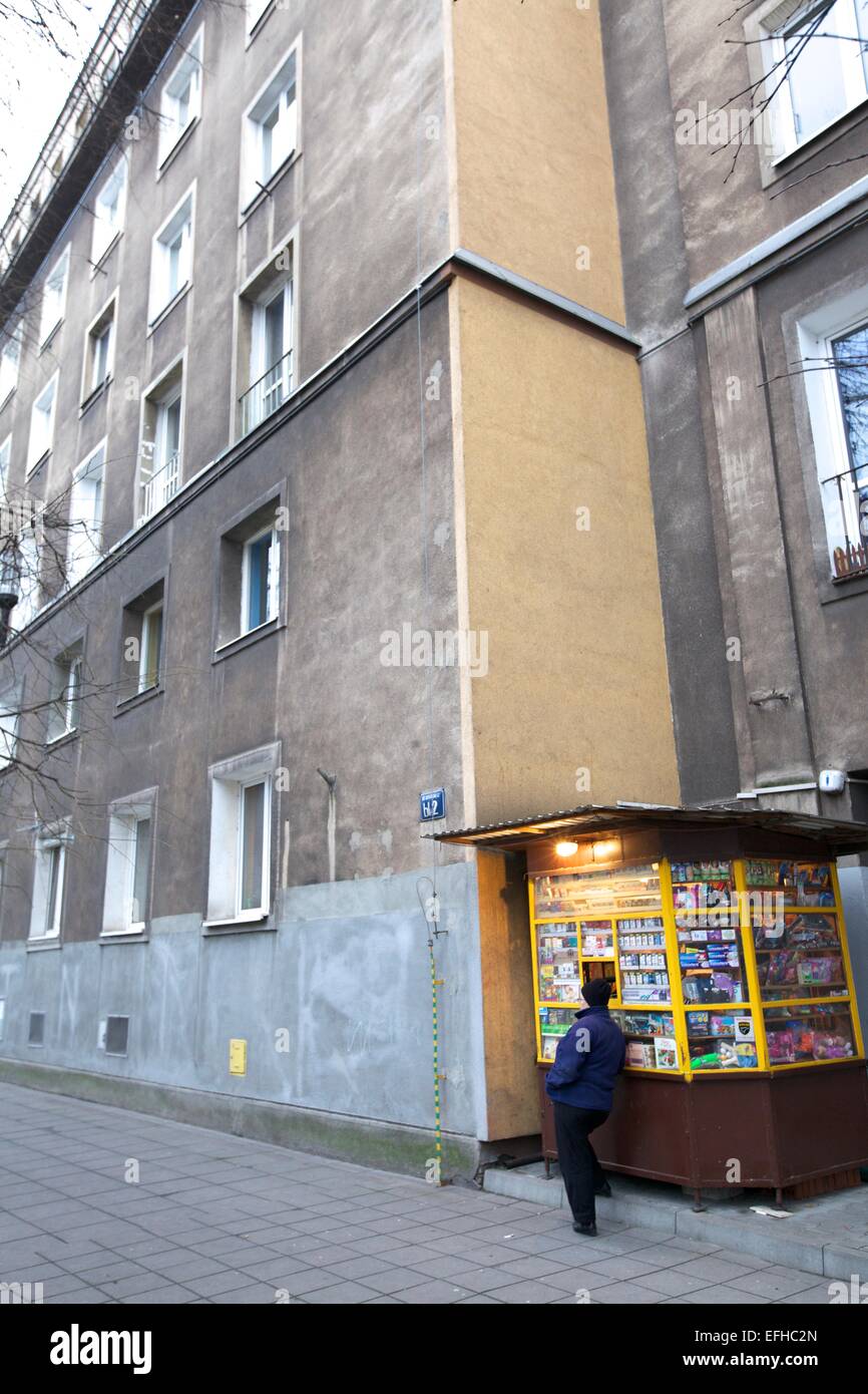 Kommunistischen Ära Architektur, Nowa Huta, Krakau, Polen, Europa Stockfoto