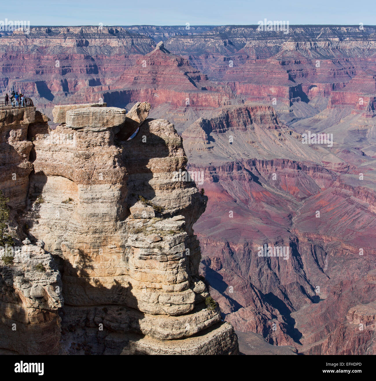Grand Canyon, Arizona, schöne Landschaft panorama Stockfoto