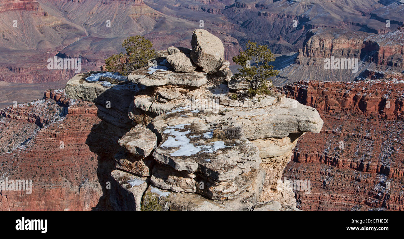 Grand Canyon, Arizona, Natur Landschaft panorama Stockfoto