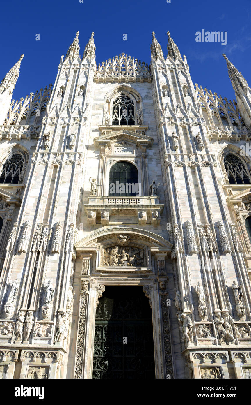 Kathedrale, Milan Cathedral, Il Duomo Kathedrale, Mailand, Italien Stockfoto