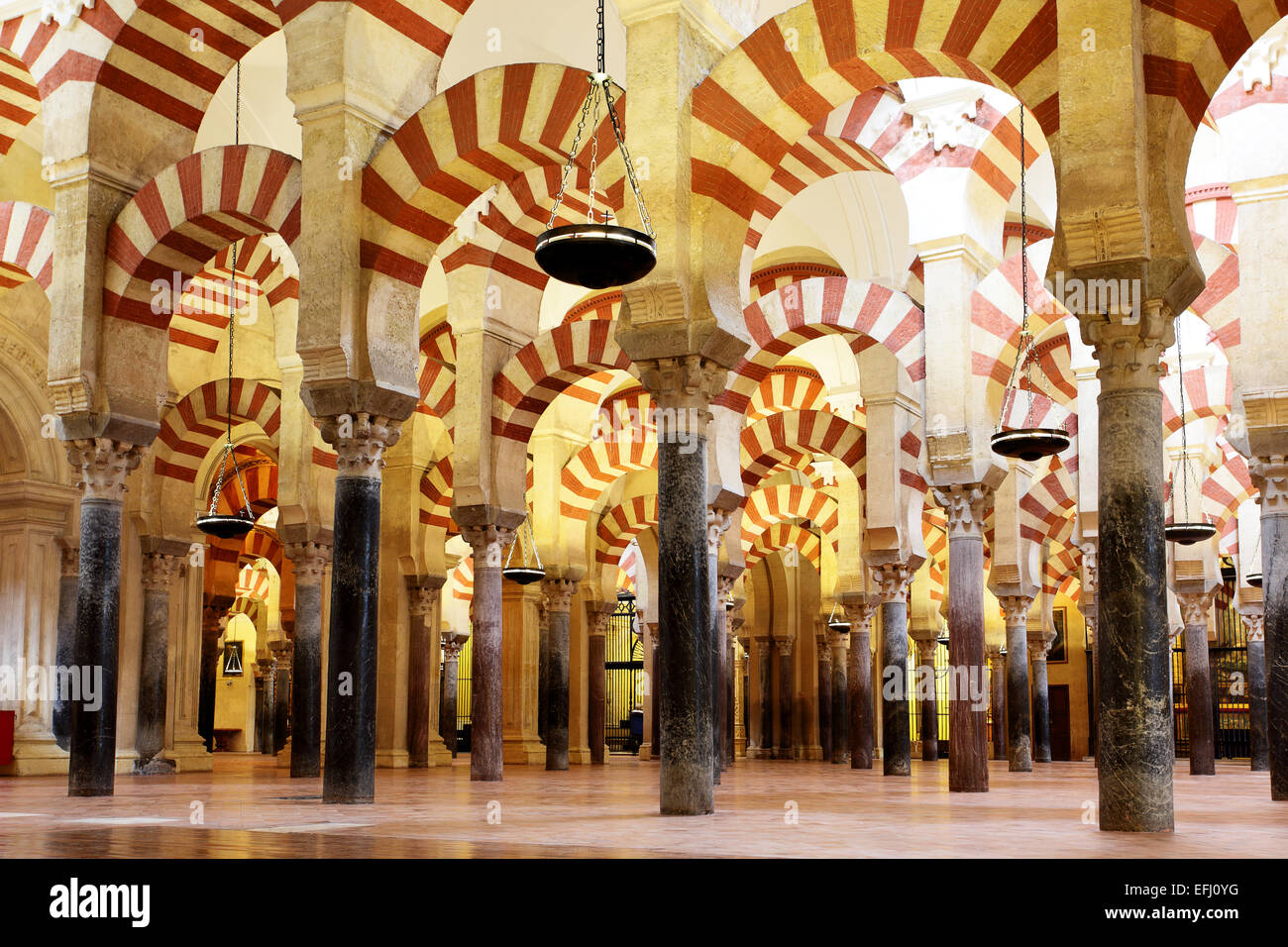 Die große Moschee von Cordoba (Mezquita), Spanien Stockfoto