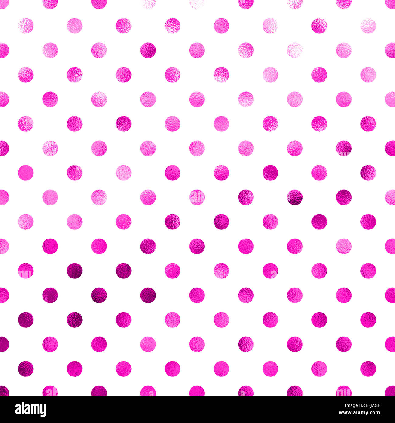 Hot Pink Metallic Foil Polka Stockfotos Und Bilder Kaufen Alamy
