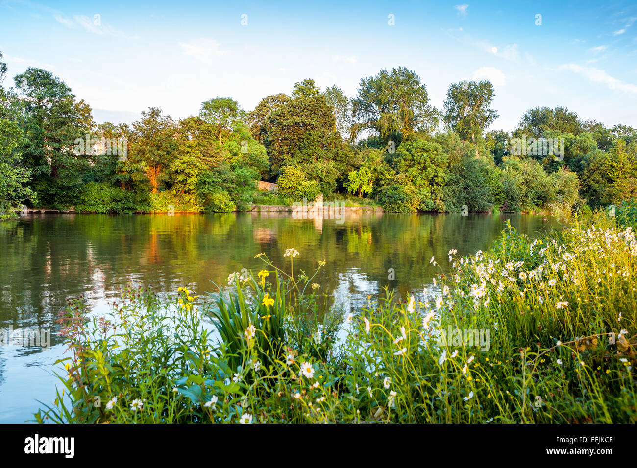 Thames River. Oxford, England Stockfoto