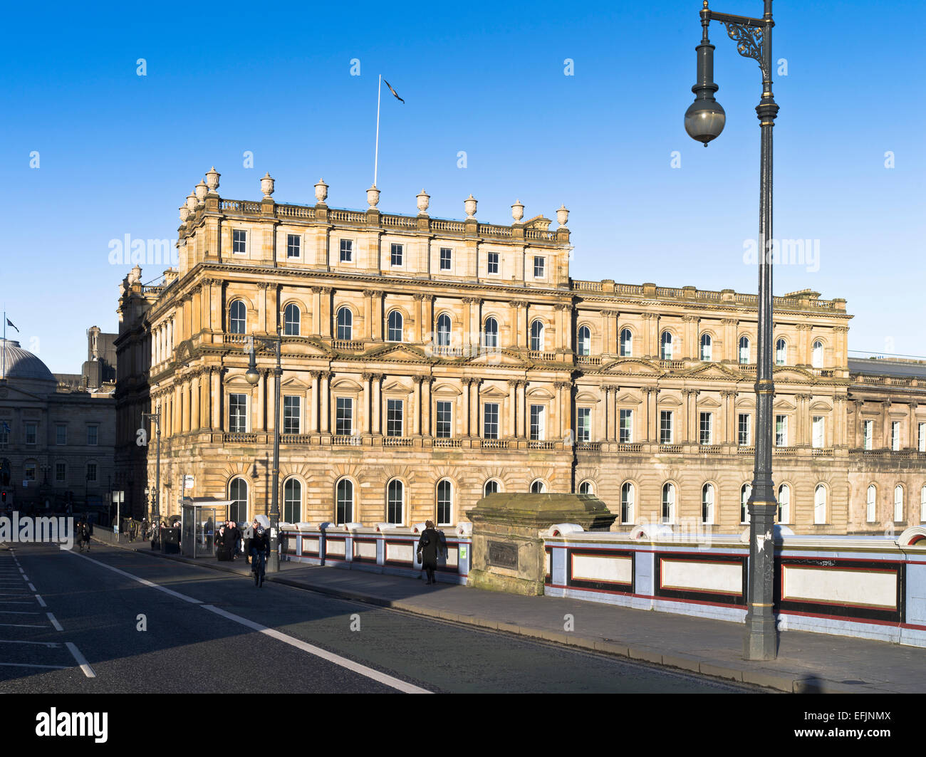 dh Waverley Gate NORTH BRIDGE EDINBURGH ehemaliger General Postoffice building Stockfoto