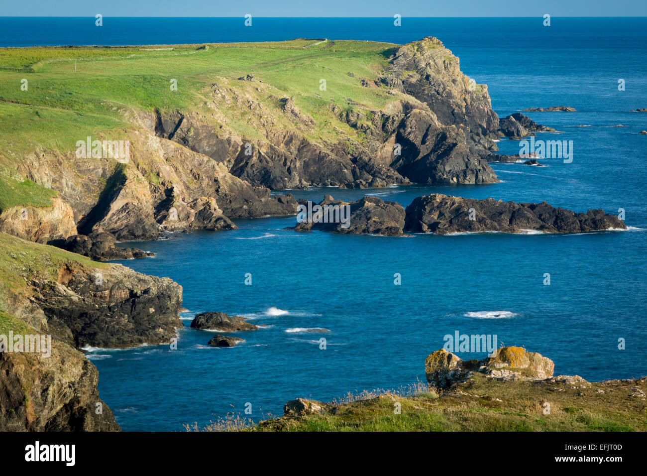Küste in den Lizard, Cornwall, England Stockfoto