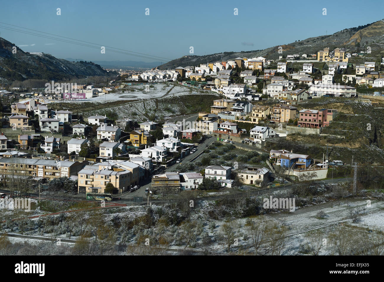 Granada/allgemeine Ansicht, 5. Februar 2015: 27. Winter Universiade Granada 2015 an Granada, Spanien. © AFLO SPORT/Alamy Live-Nachrichten Stockfoto