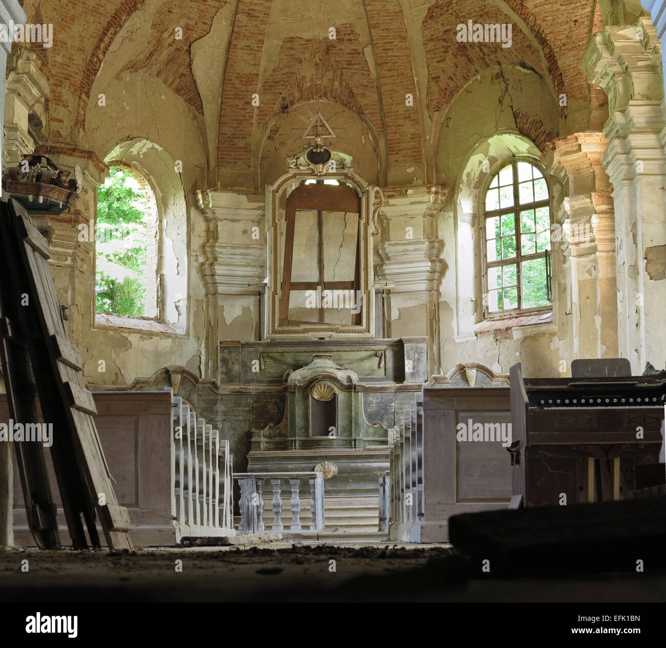 Kirche der Heiligen Dreifaltigkeit von 1581 Stockfoto