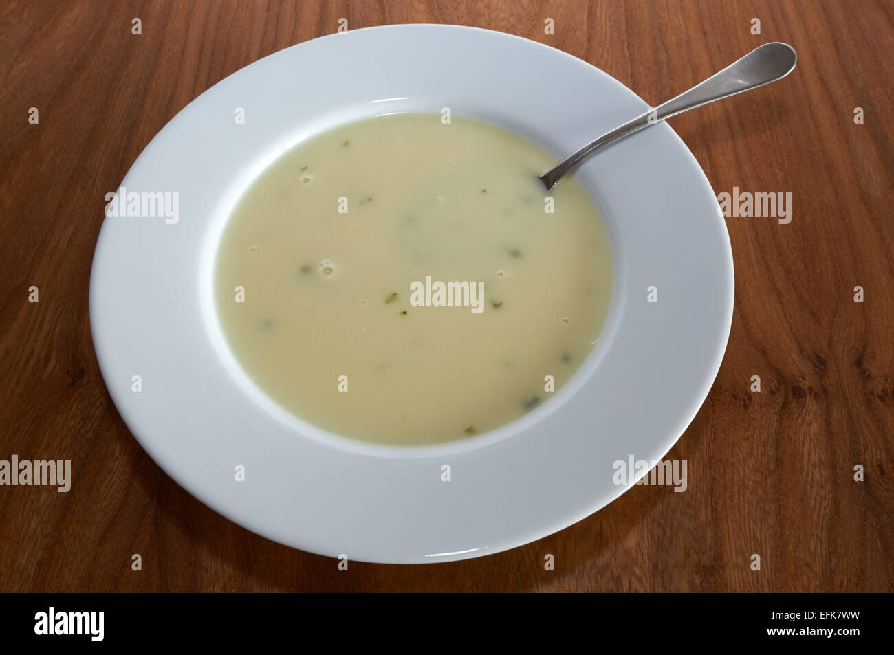 Spargel Suppe Stockfoto