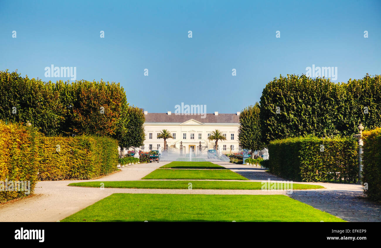 Herrenhausen Garten Hannover Germany Stockfotos und