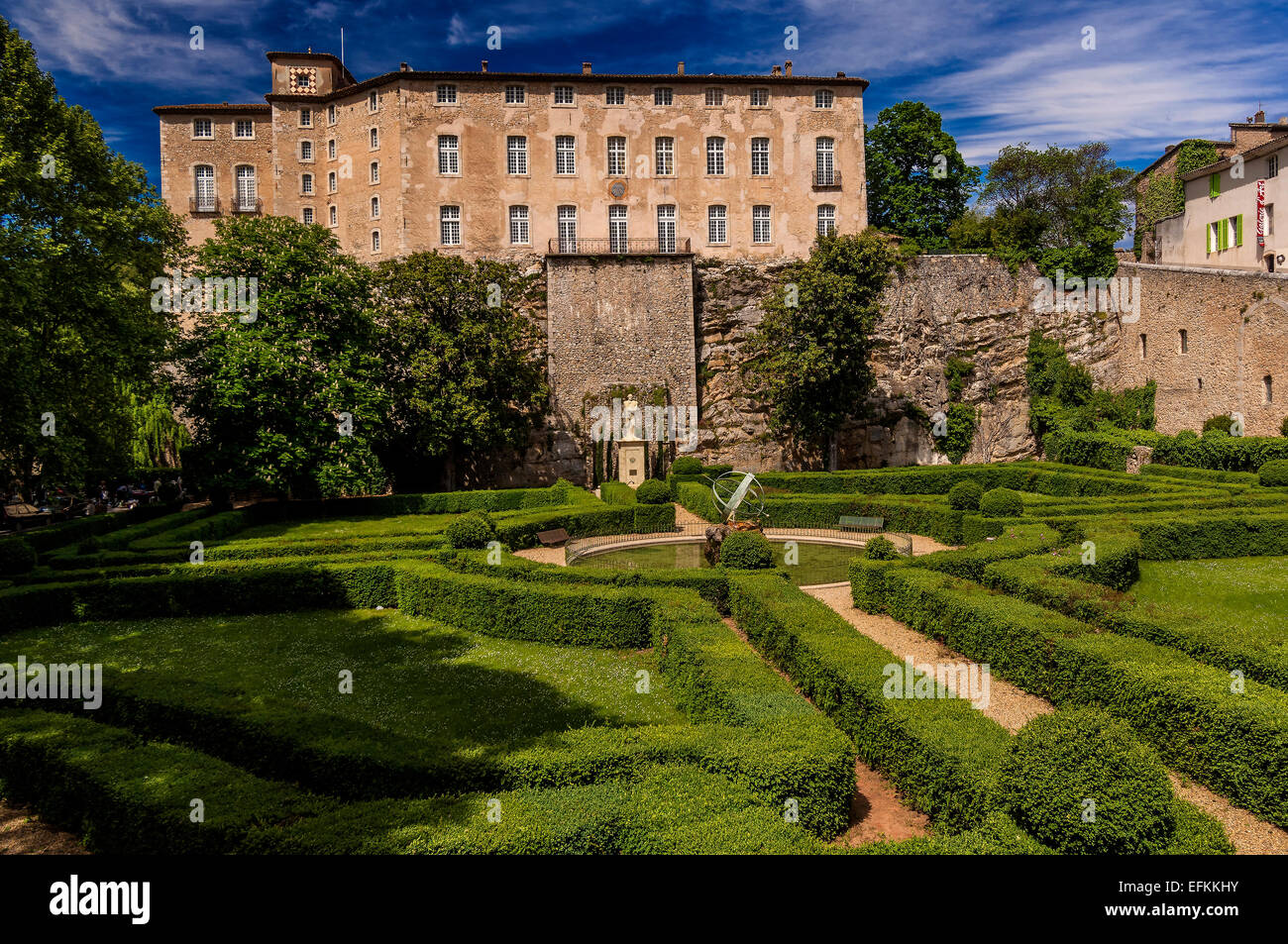 Le Château D'entrecasteaux et ses Jardins region-provence-alpes-cote-d-azur 83 Var Frankreich Stockfoto