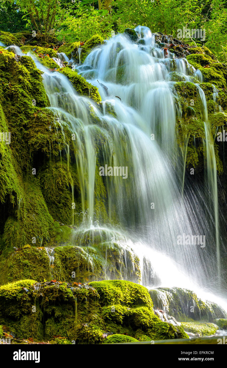 Cascade De La Vallee de St. Pons Marseille Gemenos 13 Frankreich Stockfoto