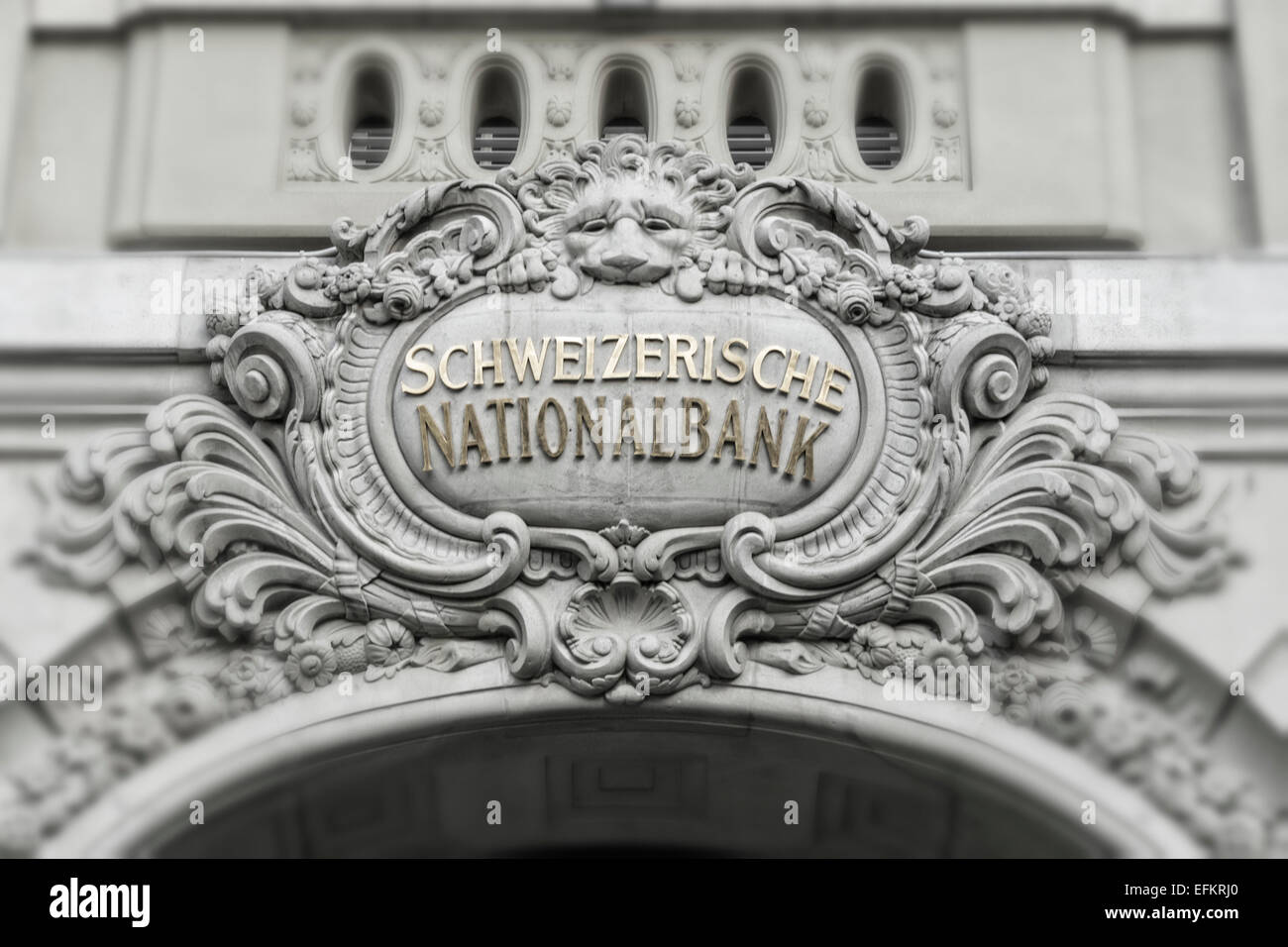 Schweizerische Nationalbank, Bern, Schweiz Stockfoto