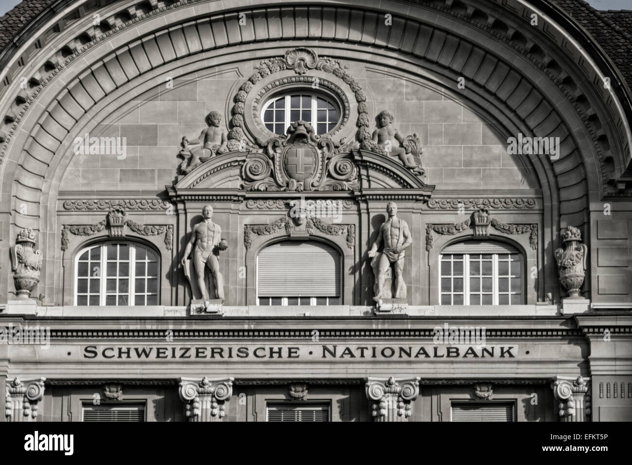 Schweizerische Nationalbank, Bern, Schweiz Stockfoto