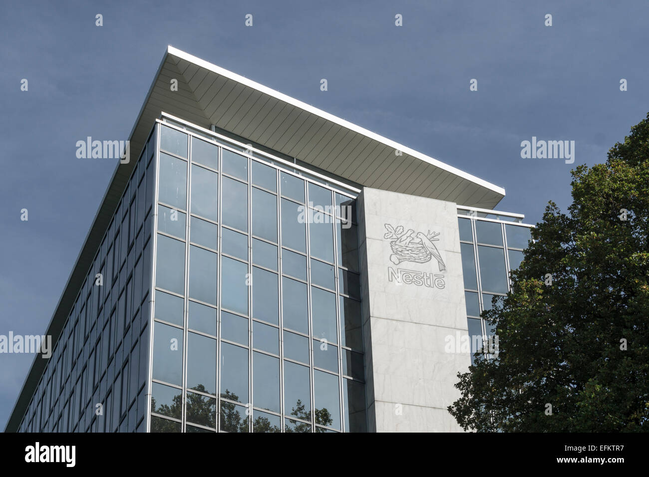 Vevey Nestle Headquarter Switzerland Stockfotos und -bilder Kaufen - Alamy