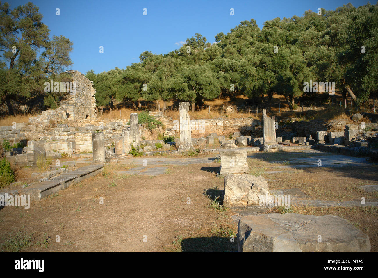Iasos antike Stadt Stockfoto
