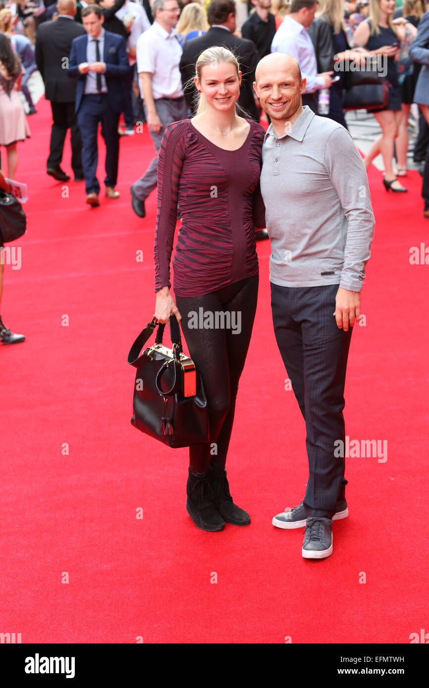 "The Inbetweeners 2" - Weltpremiere im Vue Kino West End - Ankünfte mit statt: Matt Dawson wo: London, Vereinigtes Königreich bei: 5. August 2014 Stockfoto