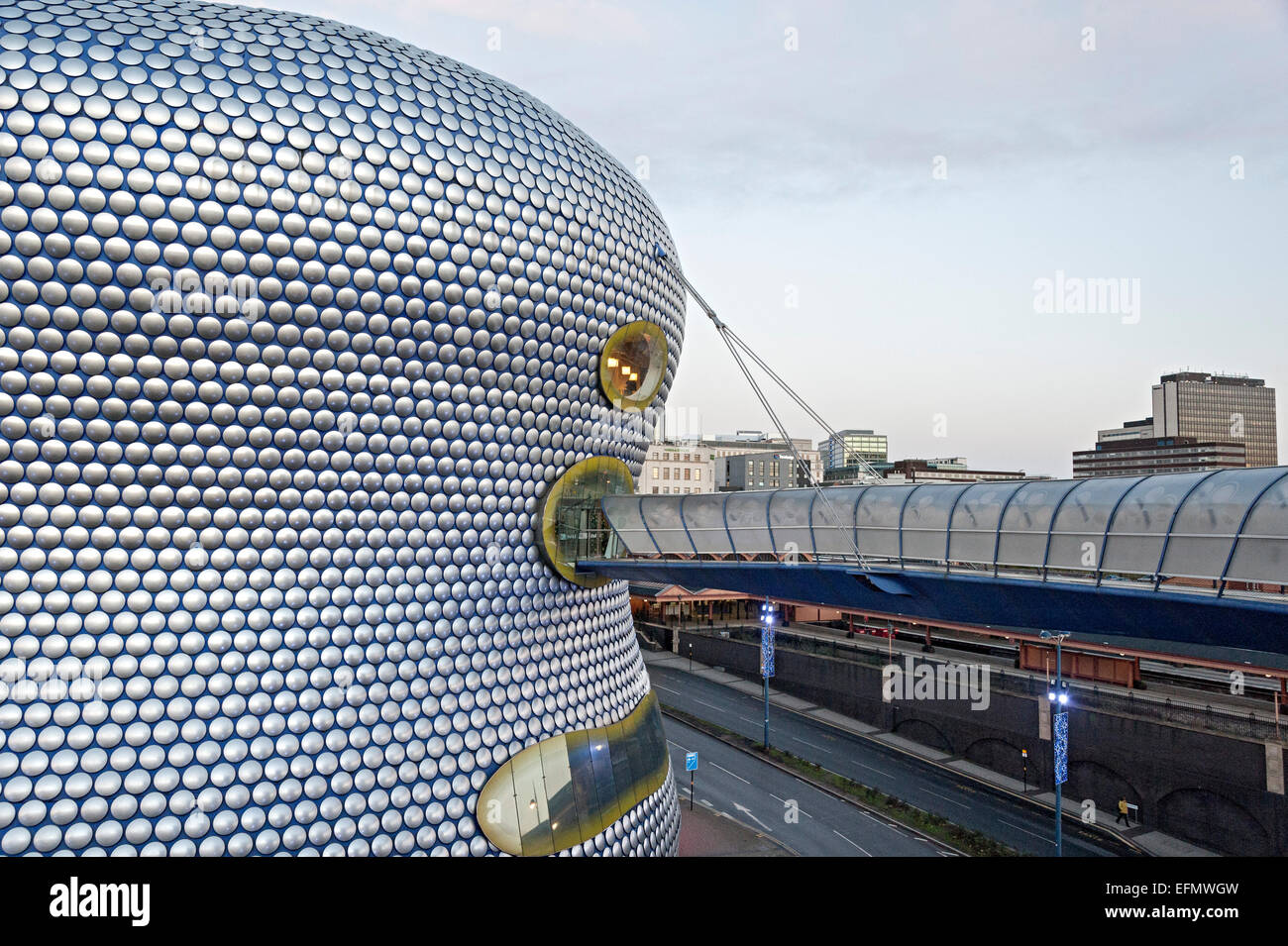 Stierkampfarena Einkaufszentrum birmingham Stockfoto