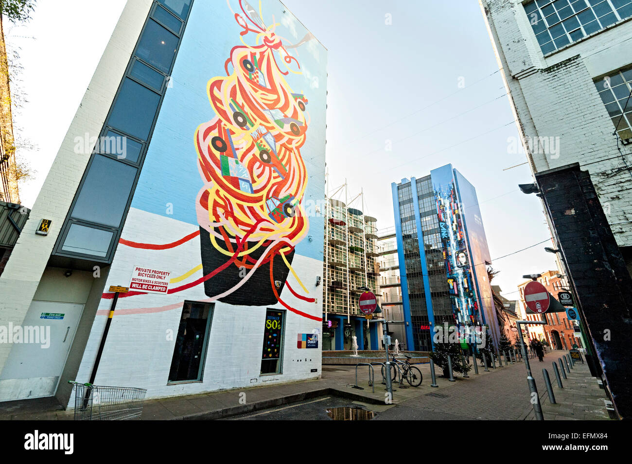 die Pudding-Fabrik Birmingham Heimat Kunst basiert und Unternehmen der Kreativwirtschaft in den West Midlands Birmingham Stockfoto