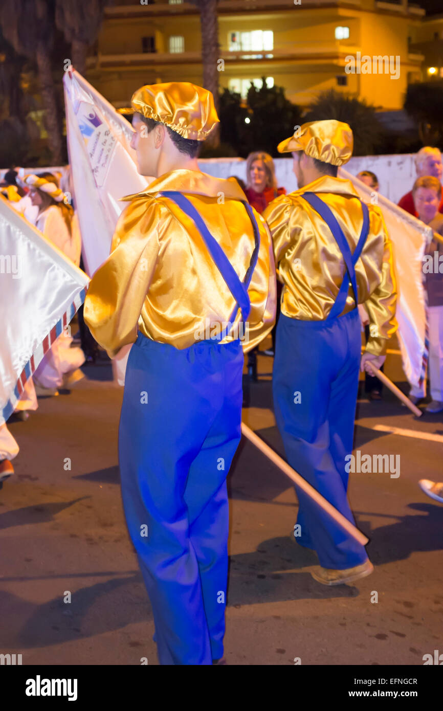 Epiphanie-Parade, Three Kings Festival Fiesta de Los Tres Reyes Magier, Teneriffa, Spanien Stockfoto