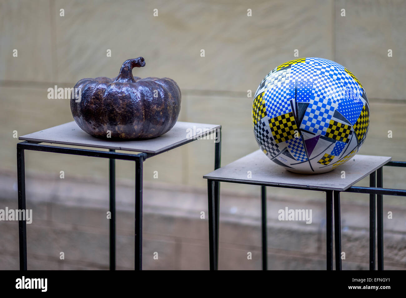 Kunstwerk Jatki Galerie Breslau Stockfoto