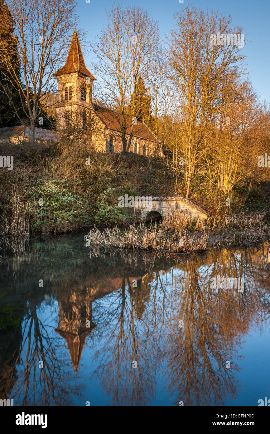 Thames & Severn Kanal am Brimscombe Stockfoto