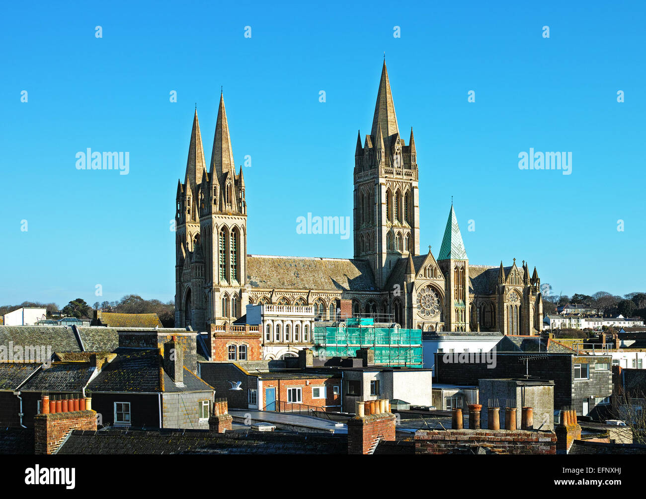 Kathedrale von Truro, Cornwall, UK Stockfoto
