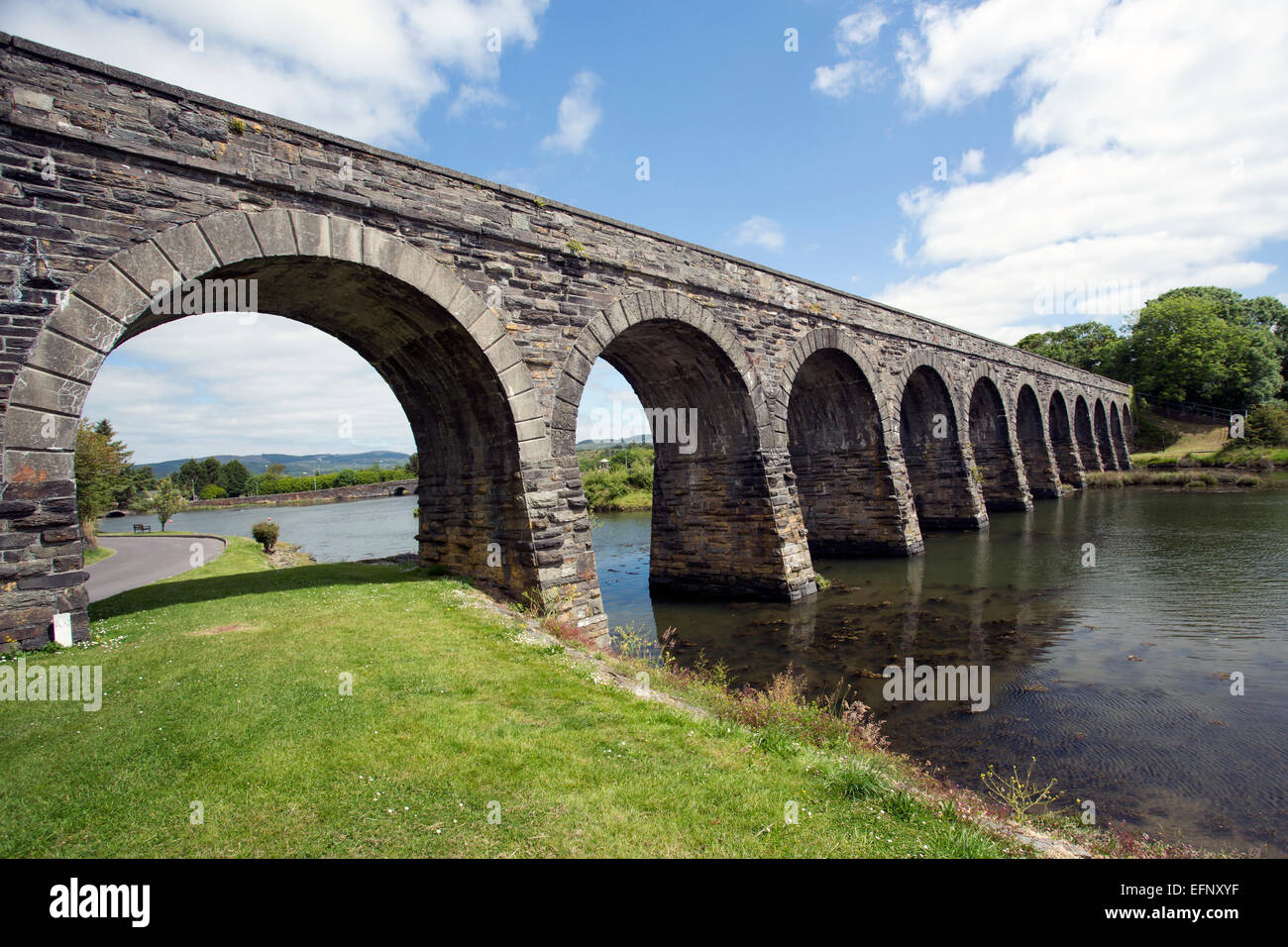 BALLYDEHOB VIADUKT WEST CORK IRLAND Stockfoto