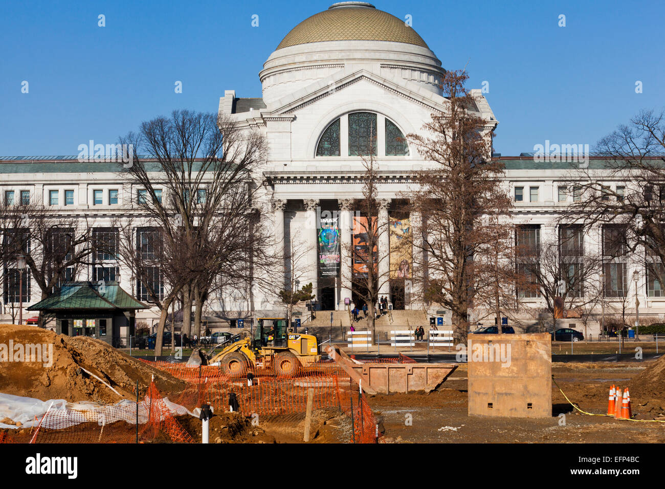 US National Mall Rasen Restaurierung Phase 2 - Washington, DC USA Stockfoto