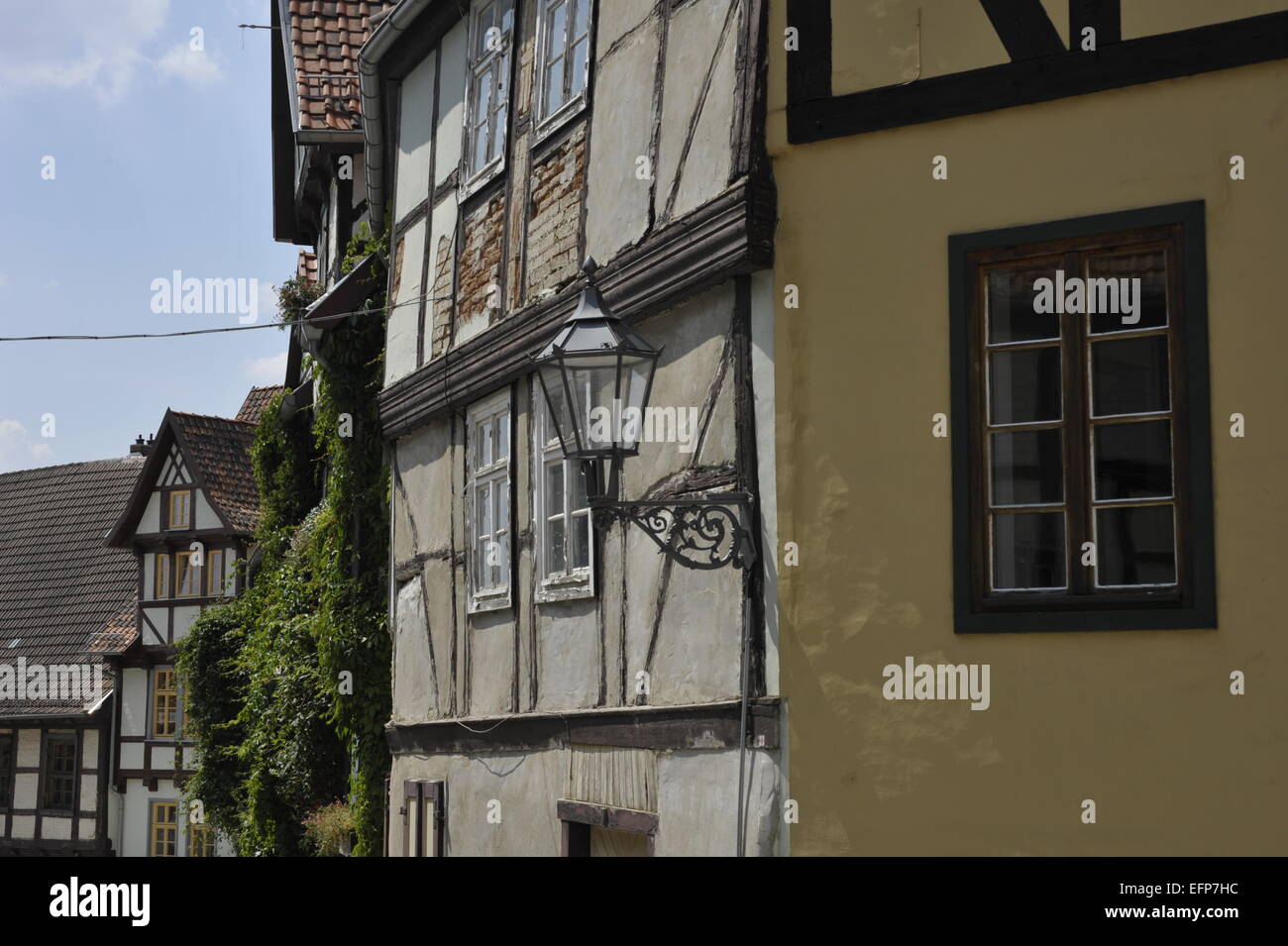 Altstadt von Quedlinburg Stockfoto