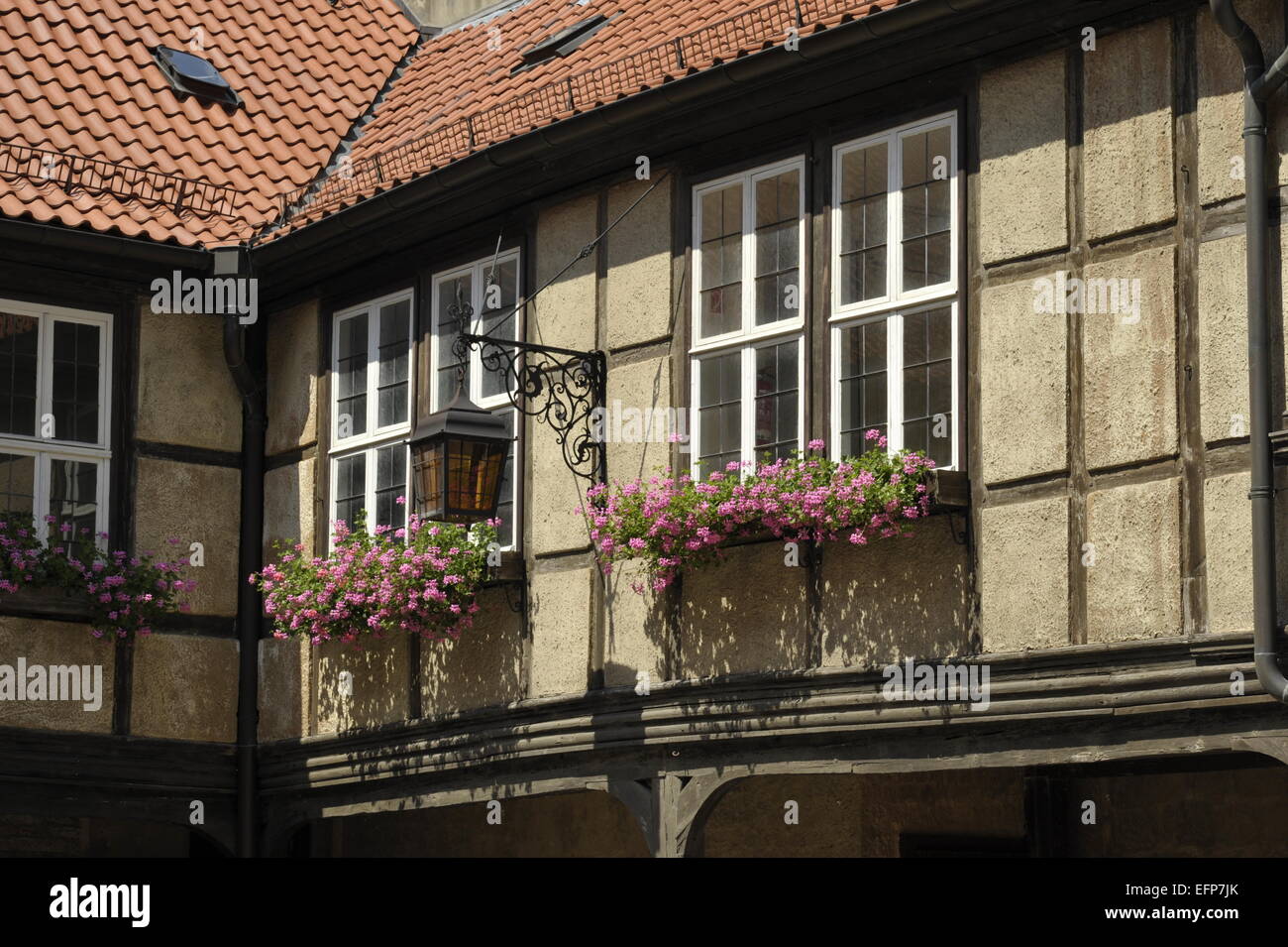 Altstadt von Quedlinburg Stockfoto