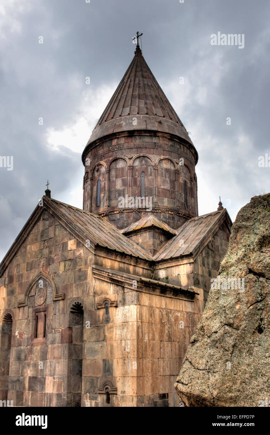 Katoghike Kapelle (1215), Geghard-Kloster, Geghardavank, Kotayk Provinz, Armenien Stockfoto
