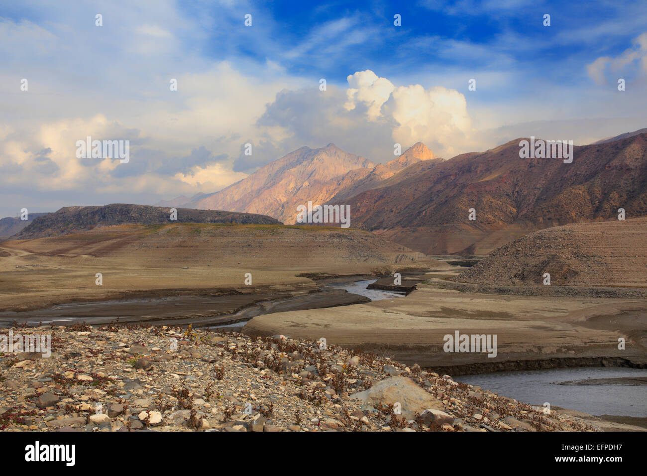 Ansicht des Kaukasus, Armenien Stockfoto