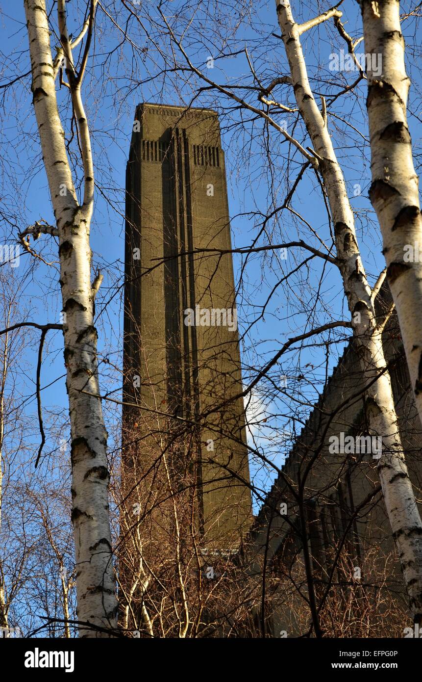 Die Tate Modern Gallery, South Bank, London, UK Stockfoto