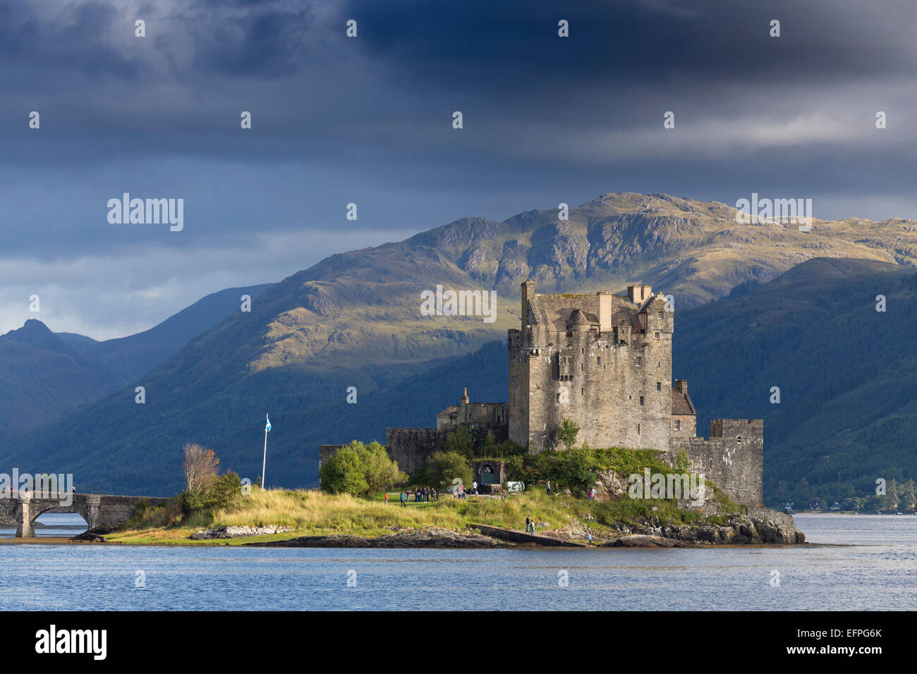 Eilean Donan Castle, Highlands, Schottland, Vereinigtes Königreich, Europa Stockfoto