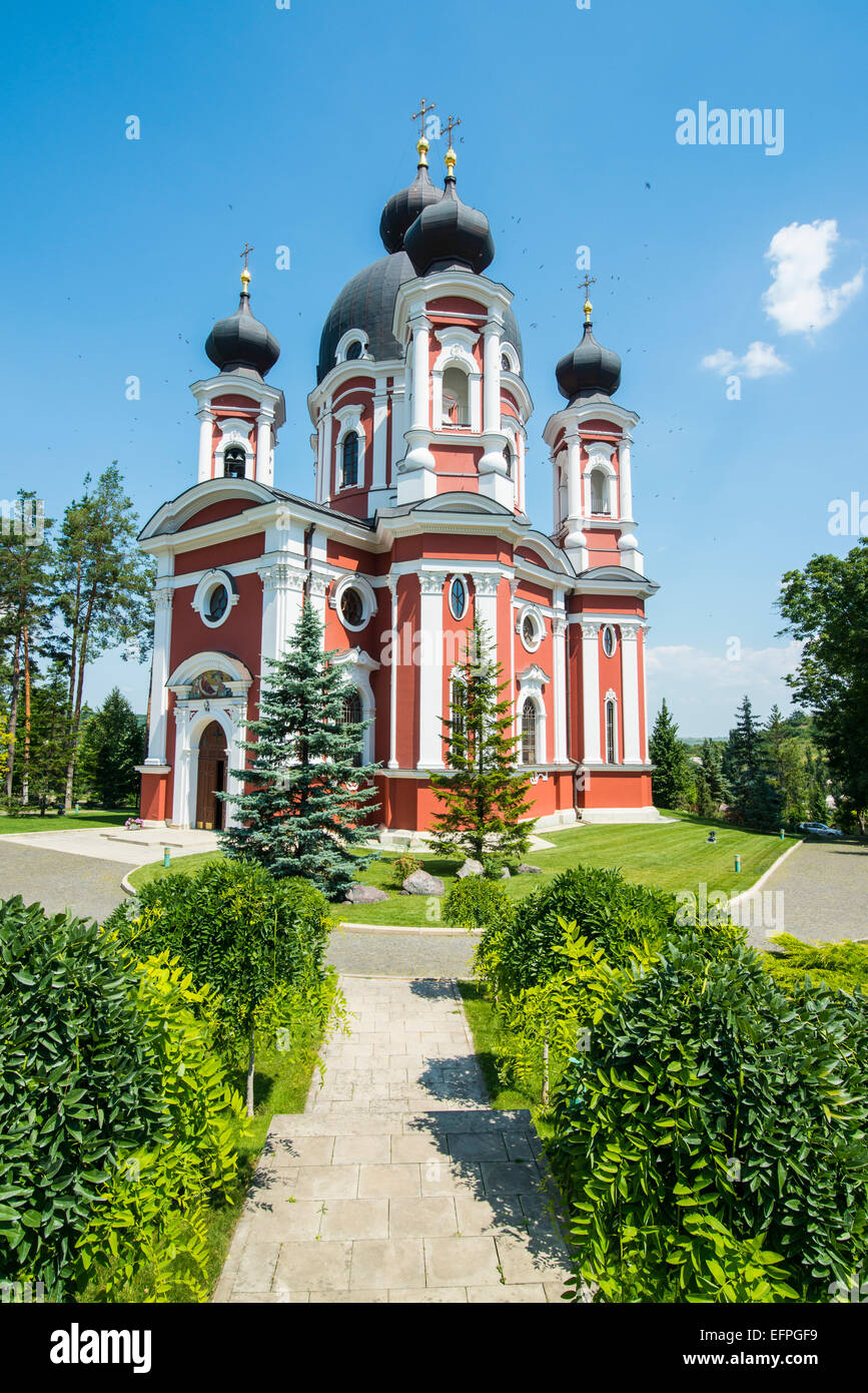 Das orthodoxe Kloster Curchi, Moldawien Stockfoto