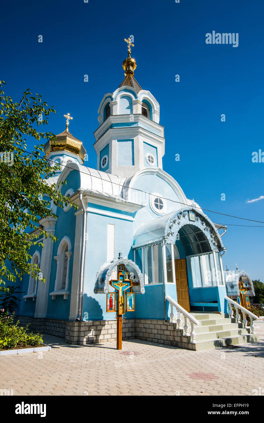 Orthodoxe Kirche von Besalma, Gagausien, Moldawien Stockfoto