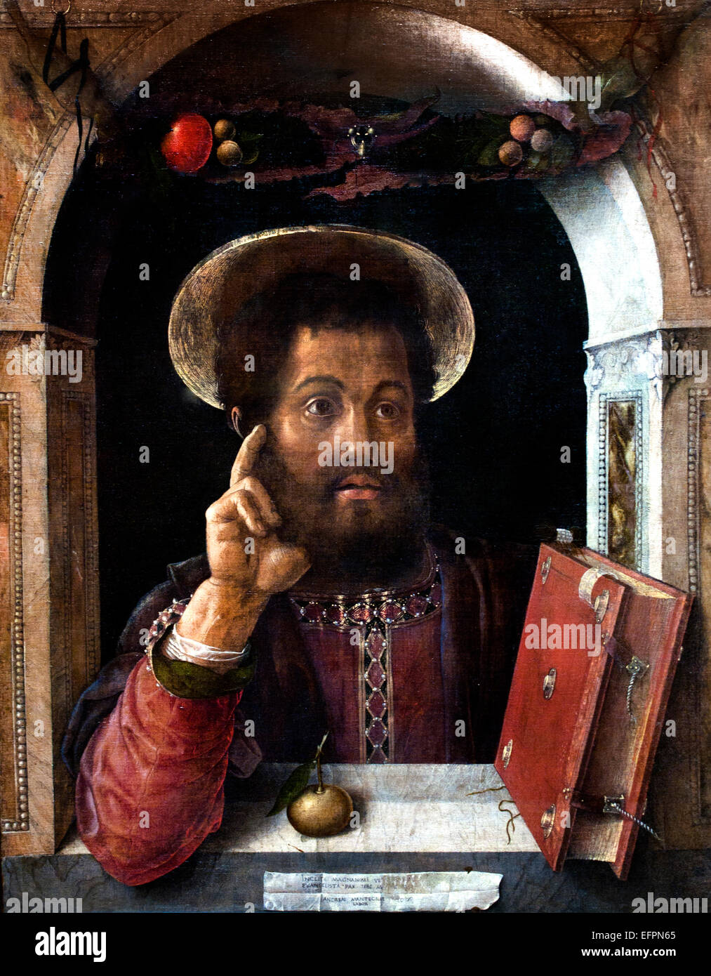 ST. Markus der EVANGELIST, CA. 1448 – 1451 Andrea Mantegna 1431-1506 Italien Italienisch Stockfoto