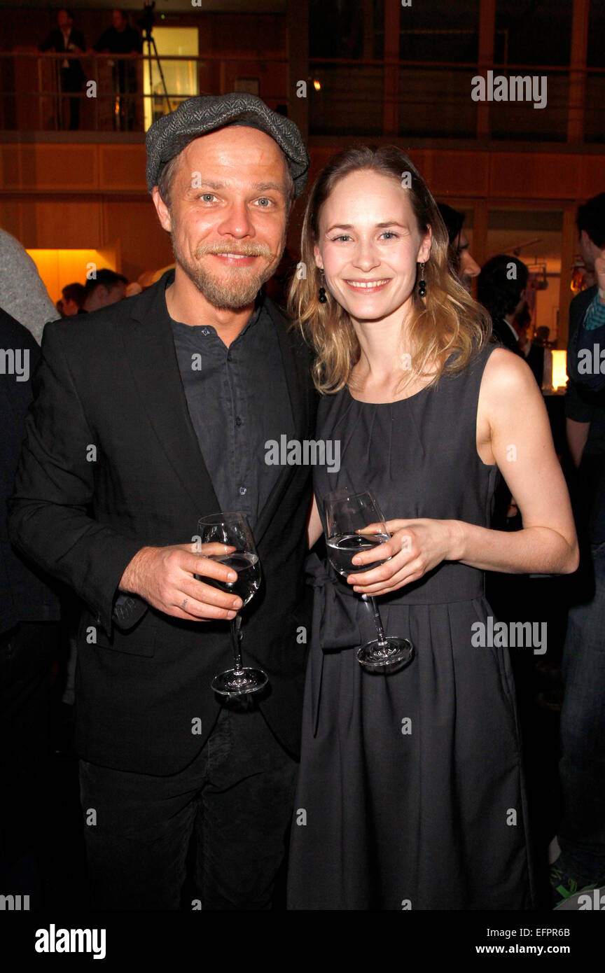 Matthias Koeberlin Und Inez Bjorg David Besucht Die Nrw Rezeption Der 65 Internationalen Filmfestspiele Berlin Berlinale 2015 Am 8 Februar 2015 Picture Alliance Stockfotografie Alamy