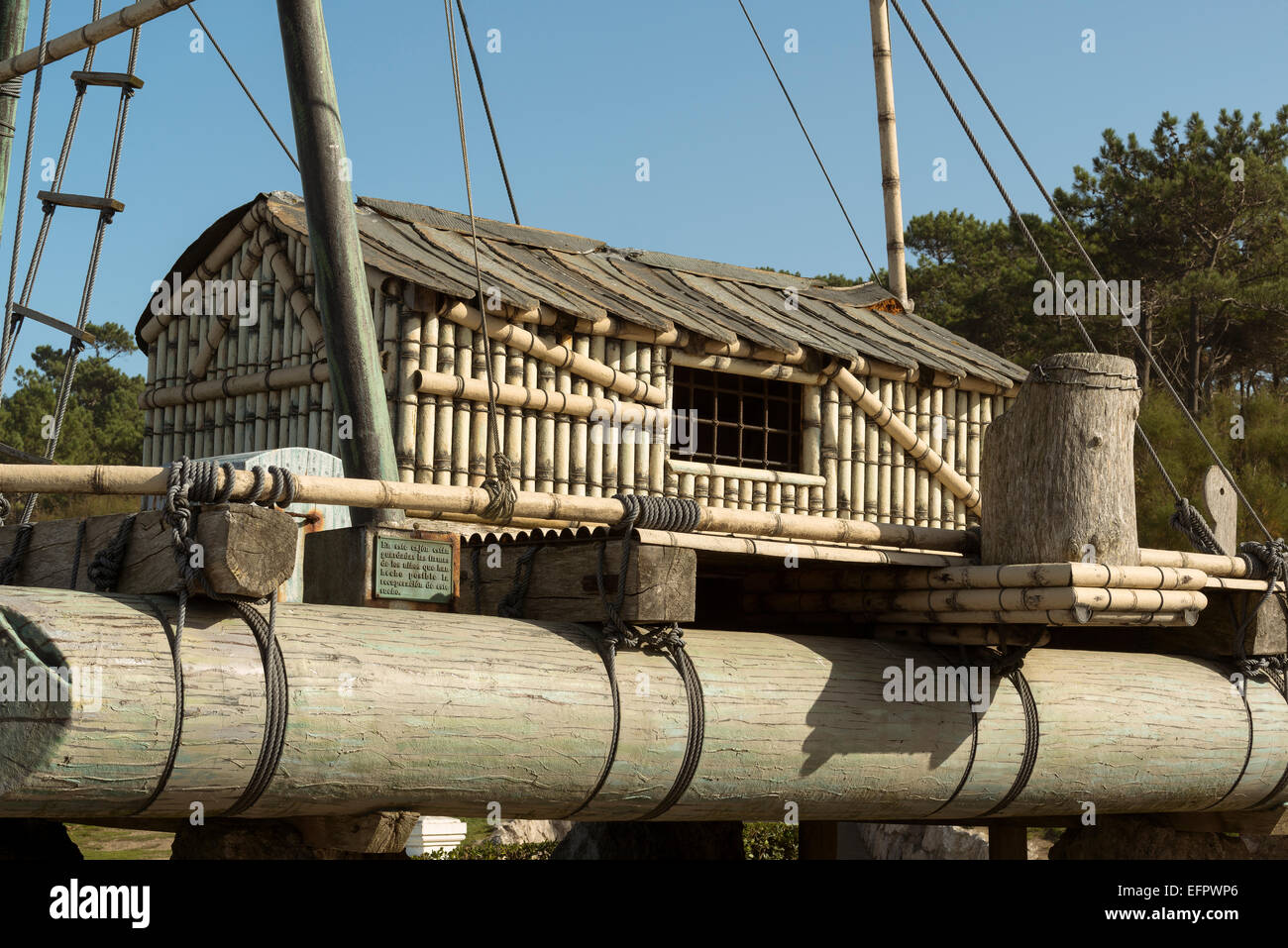 Boot in der Magdalena, Santander, Kantabrien, Spanien Stockfoto