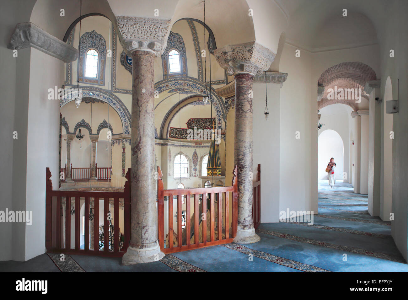 Kirche der Heiligen Sergius und Bacchus, kleine Hagia Sophia (530), Istanbul, Türkei Stockfoto
