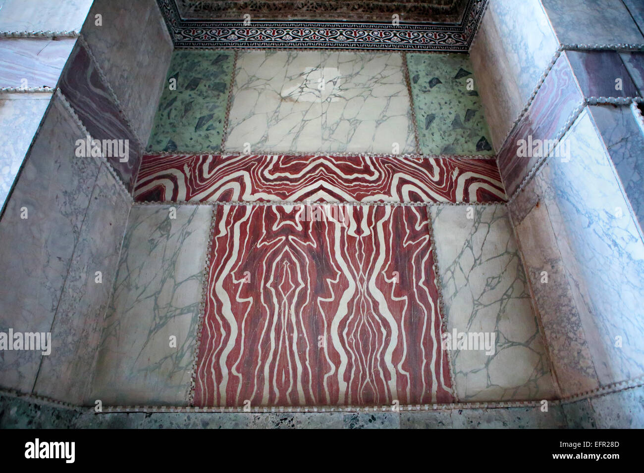 Innenraum der Hagia Sophia, Istanbul, Türkei Stockfoto